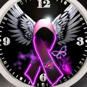 Fighting Angel clock